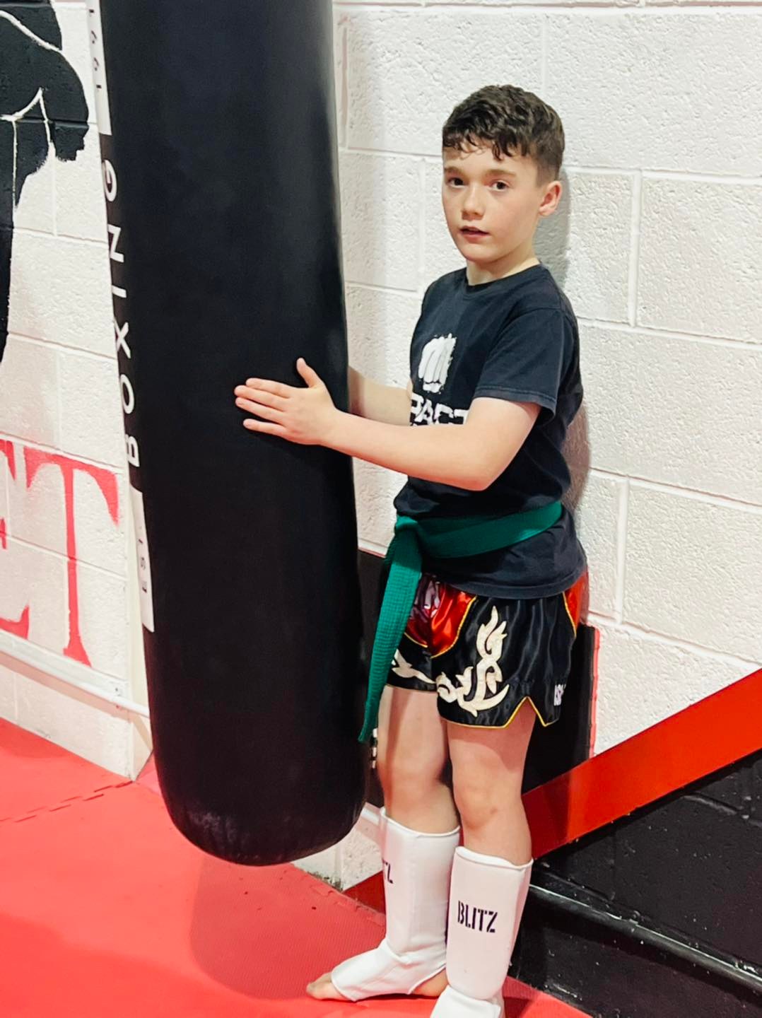 Kid' kickboxing